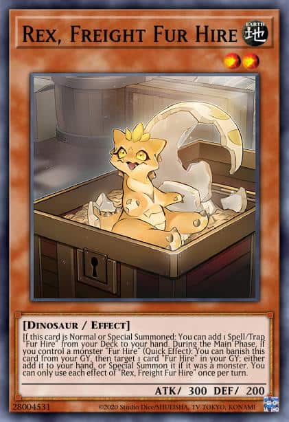 Rex, Freight Fur Hire - (Darkwing Blast) - (DABL-EN027) - (Super Rare)