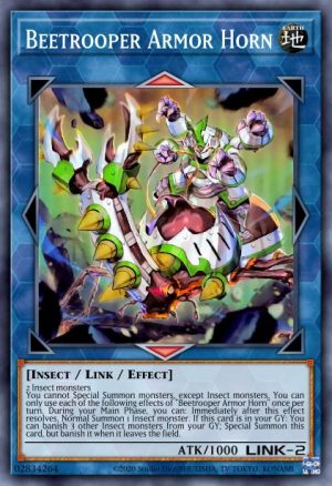 Beetrooper Armor Horn - (2022 Tin of the Pharaoh's Gods) - (MP22-EN176) - (Common)