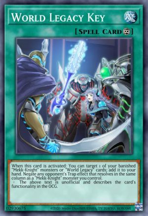 World Legacy Key - (Extreme Force) - (EXFO-EN057) - (Rare)