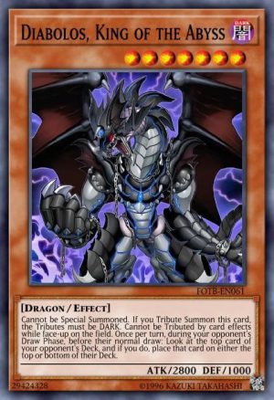 Diabolos, King of the Abyss - (Structure Lair of Darkness) - (SR06-EN004) - (Common)