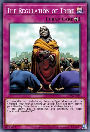 The Regulation of Tribe - (Pharaoh's Servant) - (PSV-027) - (Common)
