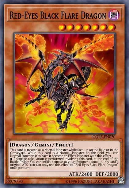Red-Eyes Black Flare Dragon - (Legendary Decks II) - (LDK2-ENJ02) - (Common)