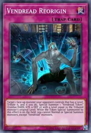 Vendread Reorigin - (2018 Mega-Tin Mega Pack) - (MP18-EN090) - (Secret Rare)