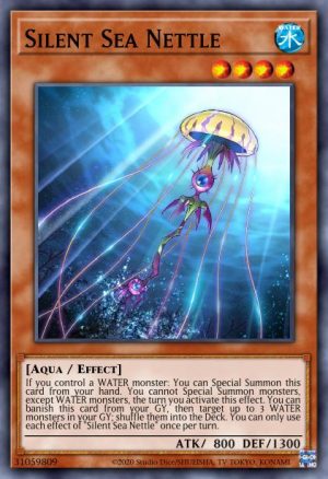 Silent Sea Nettle - (Brothers of Legend) - (BROL-EN029) - (Ultra Rare)