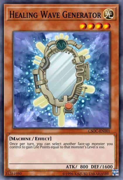 Healing Wave Generator - (Duelist Pack Yusei) - (DP08-EN008) - (Common)