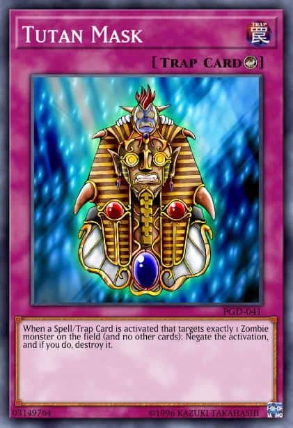 Tutan Mask - (Zombie World Structure) - (SDZW-EN035) - (Common)