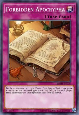 Forbidden Apocrypha - (Breakers of Shadow) - (BOSH-EN078) - (Common)