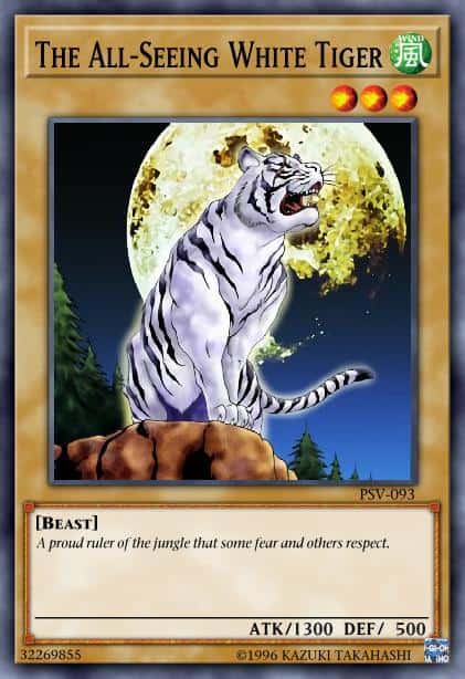 The All-Seeing White Tiger - (Pharaoh's Servant) - (PSV-EN093) - (Common)