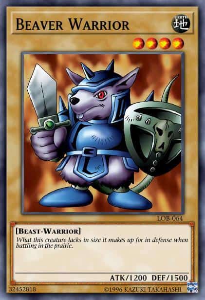 Beaver Warrior - (Starter Yugi Evolution) - (SYE-006) - (Common)