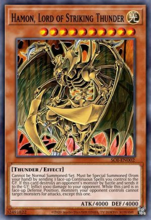 Hamon, Lord of Striking Thunder - (LC 2 The Duel Academy Years) - (LC02-EN002) - (Ultra Rare)