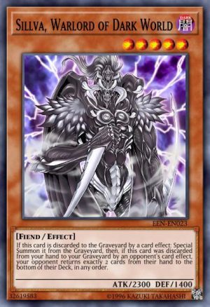Sillva, Warlord of Dark World - (Elemental Energy) - (EEN-EN023) - (Rare)