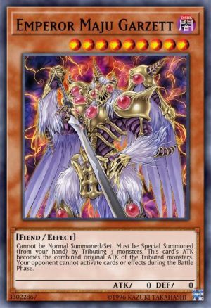 Emperor Maju Garzett - (Dark Neostorm) - (DANE-EN027) - (Common)