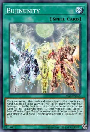 Bujinunity - (Legacy of the Valiant) - (LVAL-EN065) - (Rare)