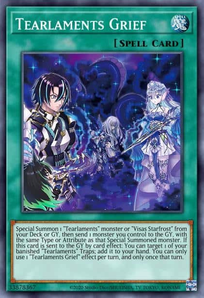 Tearlaments Grief - (Darkwing Blast) - (DABL-EN056) - (Common)