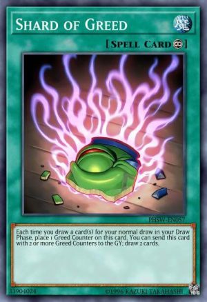 Shard of Greed - (Starter Yugi Reloaded) - (YSYR-EN037) - (Common)