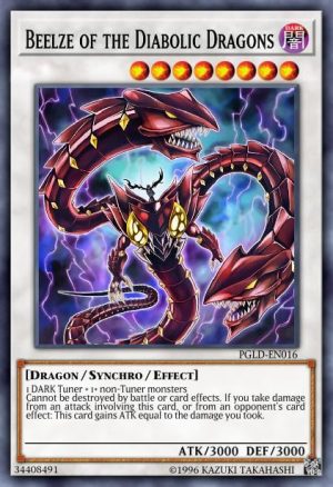 Beelze of the Diabolic Dragons - (Legendary Hero Decks) - (LEHD-ENB36) - (Common)