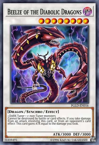 Beelze of the Diabolic Dragons - (Legendary Hero Decks) - (LEHD-ENB36) - (Common)