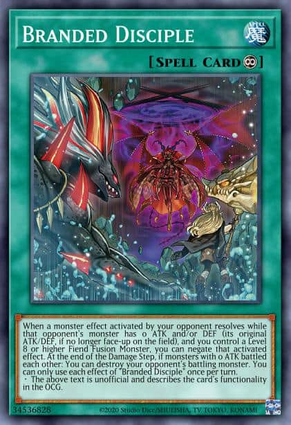 Branded Disciple - (Battle of Chaos) - (BACH-EN053) - (Common)