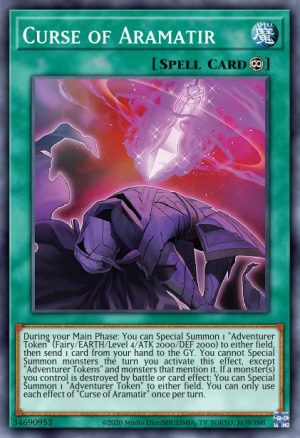 Curse of Aramatir - (Darkwing Blast) - (DABL-EN067) - (Common)