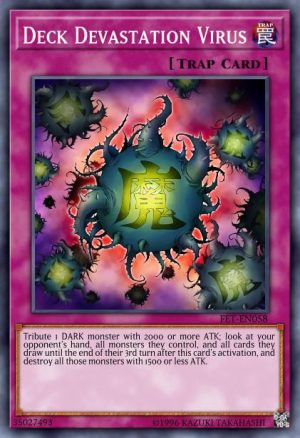 Deck Devastation Virus - (Structure Lair of Darkness) - (SR06-EN032) - (Common)