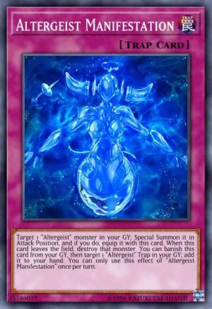 Altergeist Manifestation - (Battles of Legend Relentless Revenge) - (BLRR-EN067) - (Ultra Rare)