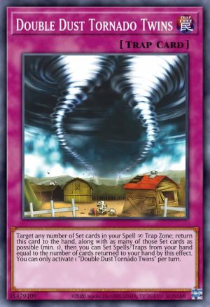Double Dust Tornado Twins - (Power of the Elements) - (POTE-EN080) - (Common)