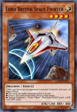 Lord British Space Fighter - (OTS Tournament Pack 16) - (OP16-EN019) - (Common)