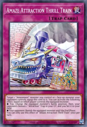 Amaze Attraction Thrill Train - (Power of the Elements) - (POTE-EN077) - (Common)