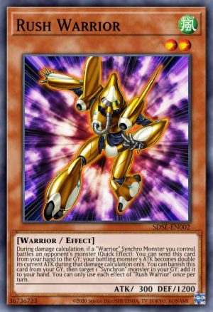 Rush Warrior - (Legendary Duelists Synchro Storm) - (LED8-EN050) - (Common)