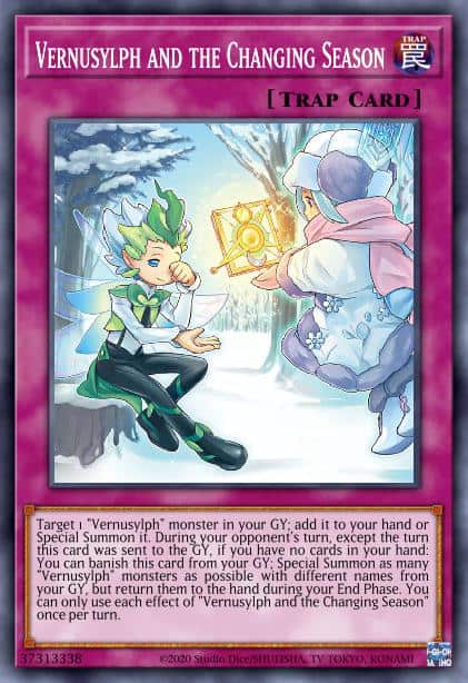 Vernusylph and the Changing Season - (Power of the Elements) - (POTE-EN074) - (Common)