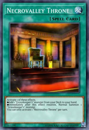 Necrovalley Throne - (Soul Fusion) - (SOFU-EN055) - (Super Rare)