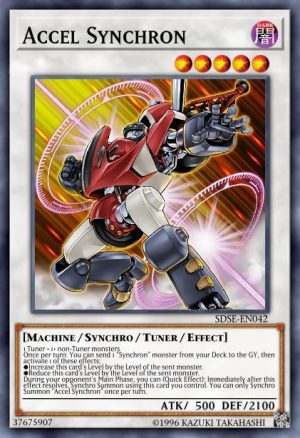 Accel Synchron - (Legendary Duelists Magical Hero) - (LED6-EN028) - (Common)