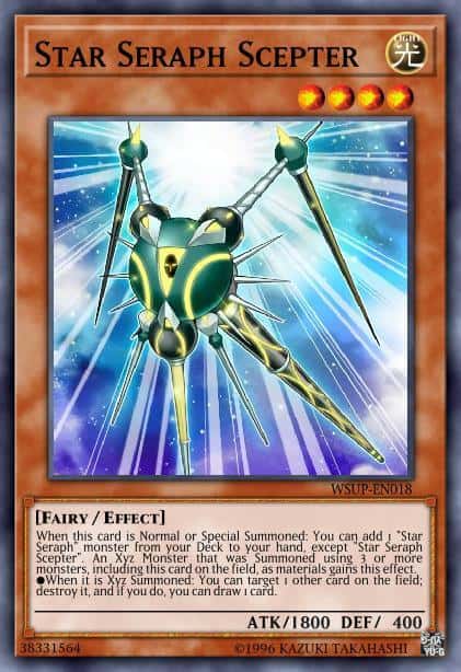 Star Seraph Scepter - (Rare)- (Crossover Breakers) - (CRBR-EN045)