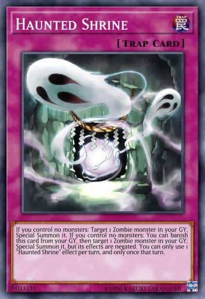 Haunted Shrine - (Structure Zombie Horde) - (SR07-EN035) - (Common)