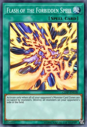 Flash of the Forbidden Spell - (Cyberdark Impact) - (CDIP-EN038) - (Rare)