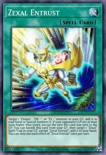 Zexal Entrust - (Lightning Overdrive) - (LIOV-EN052) - (Common)