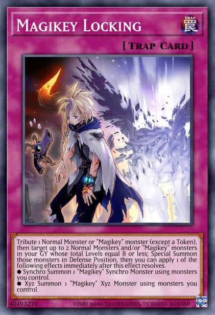 Magikey Locking - (Burst of Destiny) - (BODE-EN077) - (Common)