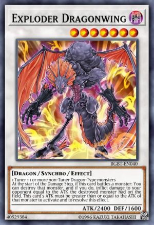 Exploder Dragonwing - (LC 5D's Mega Pack) - (LC5D-EN070) - (Rare)