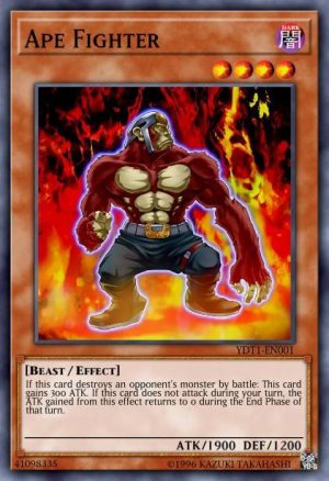 Ape Fighter - (Battle Pack 2 War of the Giants) - (BP02-EN093) - (Mosaic Rare)