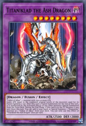 Titaniklad the Ash Dragon - (Structure Albaz Strike) - (SDAZ-EN043) - (Common)