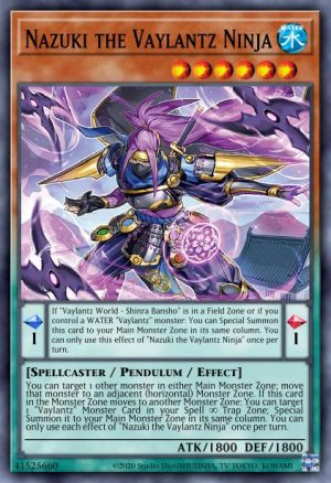 Nazuki the Vaylantz Ninja - (Tactical Masters) - (TAMA-EN003) - (Rare)