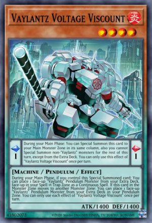 Vaylantz Voltage Viscount - (Tactical Masters) - (TAMA-EN006) - (Rare)