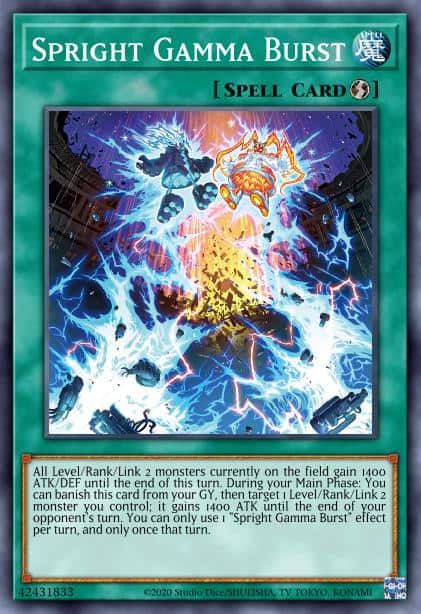 Spright Gamma Burst - (Power of the Elements) - (POTE-EN056) - (Common)