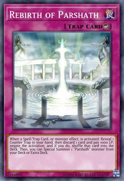 Rebirth of Parshath - (Structure Wave of Light) - (SR05-EN031) - (Super Rare)