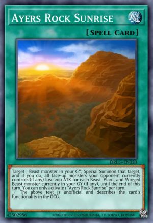 Ayers Rock Sunrise - (Ancient Guardians) - (ANGU-EN054) - (Rare)