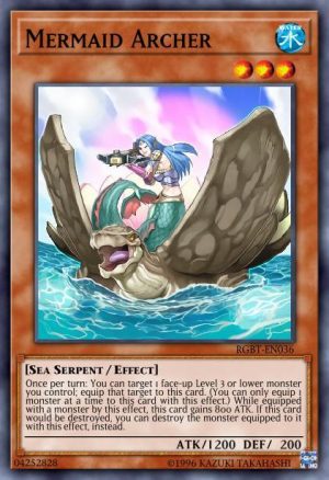 Mermaid Archer - (Raging Battle) - (RGBT-EN036) - (Common)