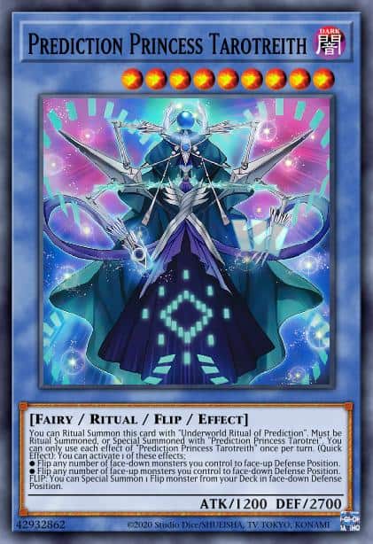 Prediction Princess Tarotreith - (Darkwing Blast) - (DABL-EN038) - (Super Rare)