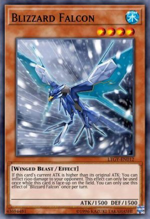 Blizzard Falcon - (Lord of the Tachyon Galaxy) - (LTGY-EN012) - (Common)