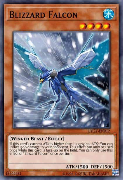 Blizzard Falcon - (Lord of the Tachyon Galaxy) - (LTGY-EN012) - (Common)
