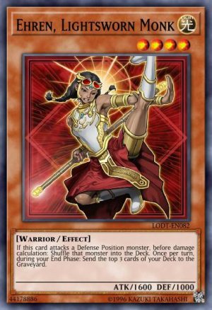 Ehren, Lightsworn Monk - (Collectible Tins 2011 Wave 2) - (CT08-EN016) - (Super Rare)
